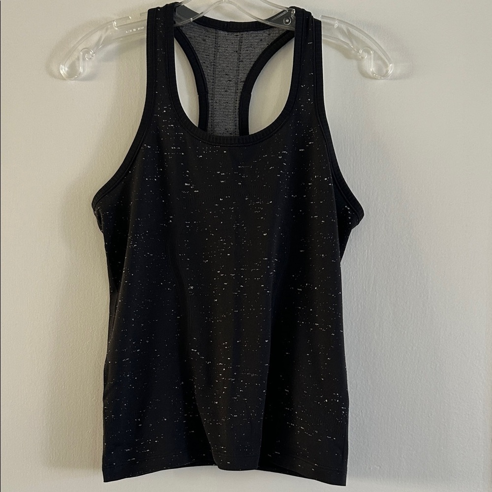 Lululemon Swiftly Tech Tank Top - Black w/ Speckles